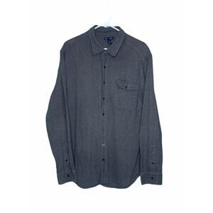 Gap Men's Gray Long Sleeves Button Down Shirt Size XXL
